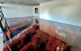 Red-and-Black-Metallic-Epoxy-Floor-Designs